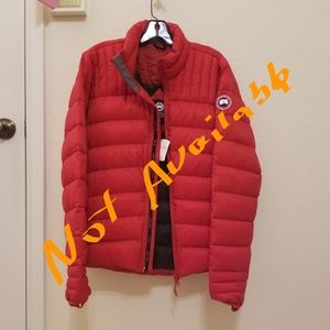 Canada Goose Brookvale Puffer Jacket M in Red
